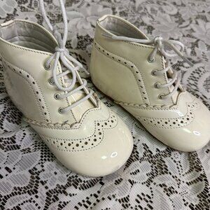 Size 9 patent Easy Steps Bootie Vintage Victorian Style